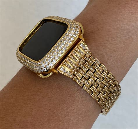 iced out apple watch